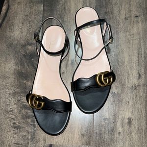 Gucci Marmont  Flat Sandal